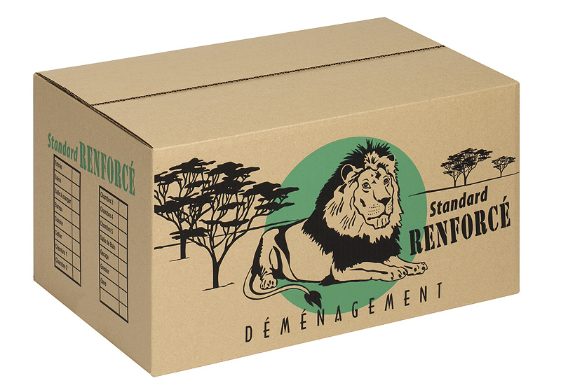 Cartons de déménagement standard renforcés